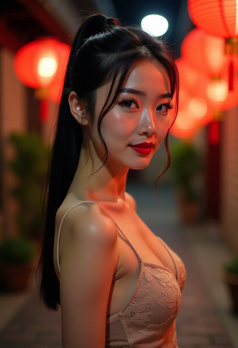 触碰发丝的温度